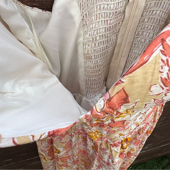 DRESS FORUM LOS ANGELES FLORAL PRINT DRESS SIZE L - Picture 6 of 9